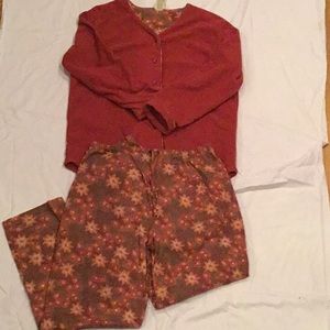 Cabelas 2pc Fleece pajama set